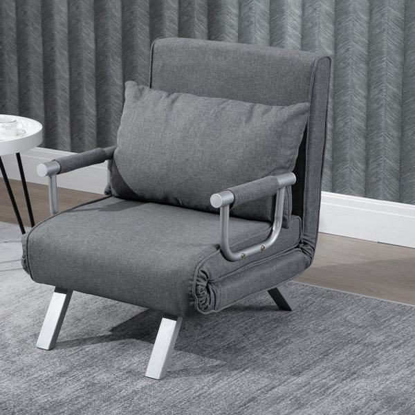 Ebern Designs Sehili Twin 25.5" Tight Back Futon Chair Wayfair